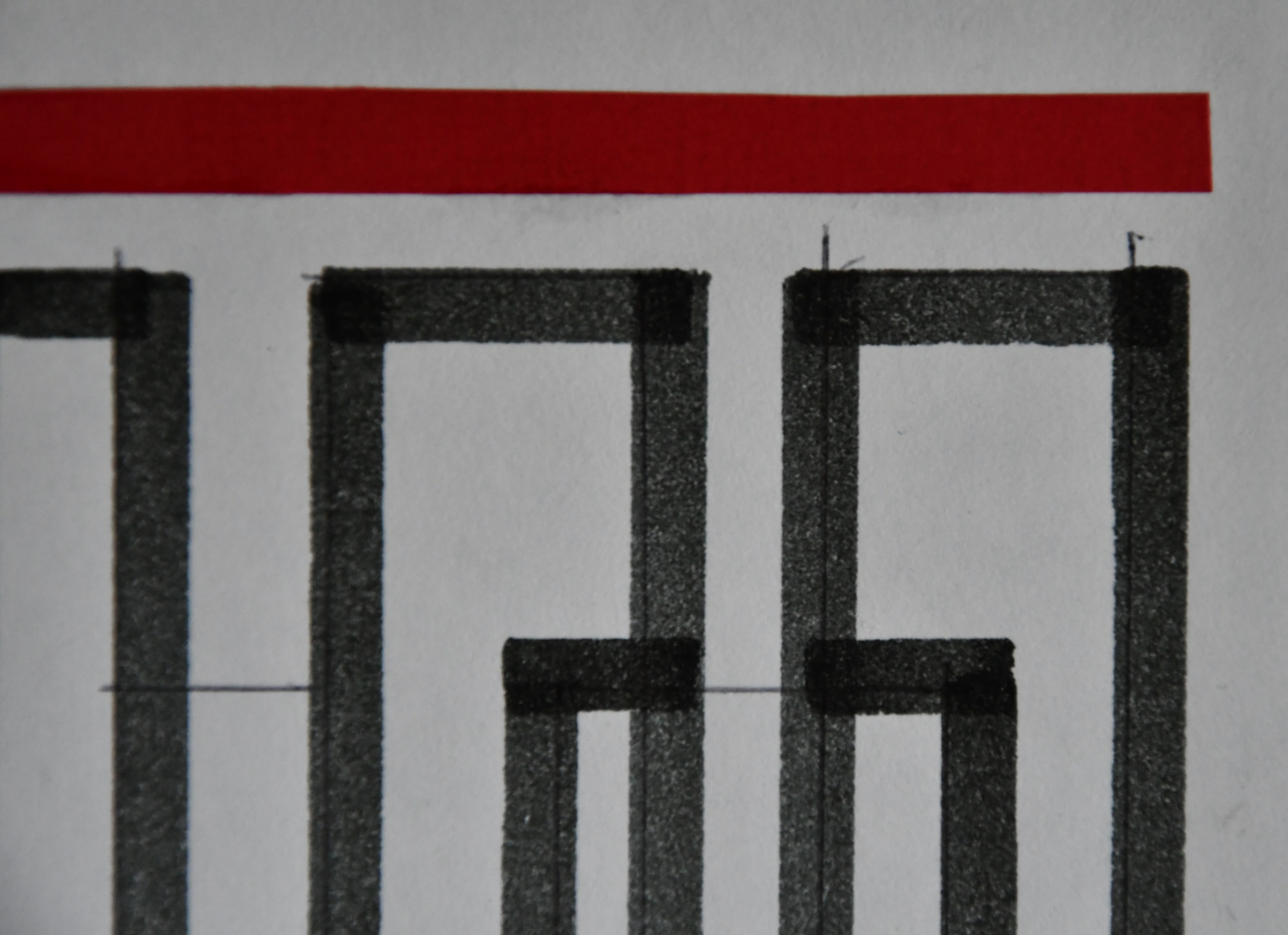 Siep van den Berg - CONSTRUCTIVISTISCHE Compositie/ collage in rood # 1980, mint kopen? Bied vanaf 39!