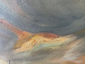 Toon Koster - winterse zonsondergang kopen? Bied vanaf 145!