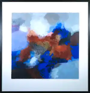 Eelco Maan - Zeefdruk, The light of the world - Ingelijst (Groot) verkauft für € 75!