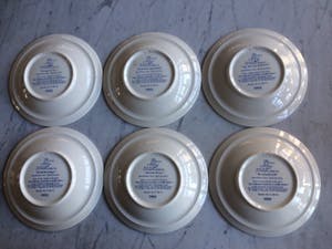 Royal Goedewaagen - 6 Delftsblauwe wandborden kopen? Bied vanaf 10!