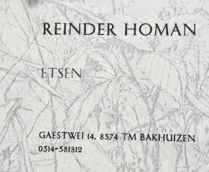 Reinder Homan - Planten stilleven kopen? Bied vanaf 30!