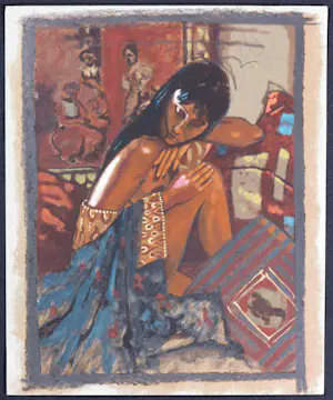 Nico Vrielink - Twee gesigneerde litho's in casette, Asia kopen? Bied vanaf 50!