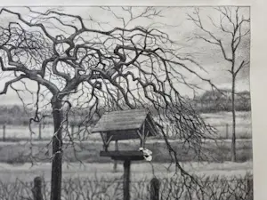 Aart van Dobbenburgh - Tuintje. 1932. kopen? Bied vanaf 20!