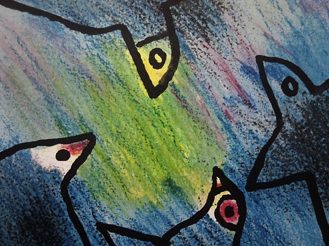 Corneille - Karakteristieke CoBrA Litho "Vrouw met Vogels" gesigneerd - VANAF 1 EURO! kopen? Bied vanaf 1!