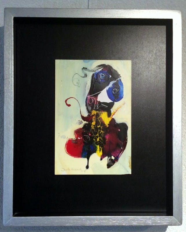 Jan te Wierik - Schitterend werkje op paneel in originele lijst kopen? Bied vanaf 450!