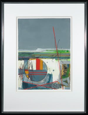 Sam Middleton - Gemengde techniek op papier, Zonder titel - Ingelijst kopen? Bied vanaf 250!