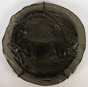 Ernst Fuchs - Glazen jaarstuk, Pegasus - Rosenthal kopen? Bied vanaf 1!