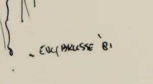 Ery Brusse - Pentekening, Boom kopen? Bied vanaf 1!