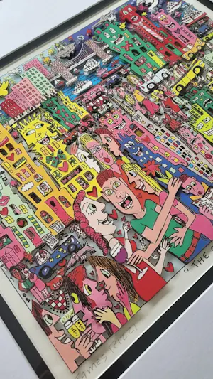 James Rizzi - The Colors of my City kopen? Bied vanaf 1200!
