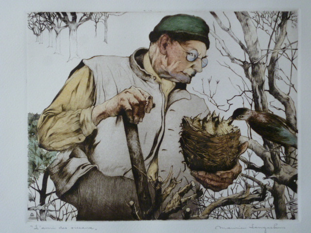 Maurice Langaskens - L'ami des oiseaux verkocht voor € 50!