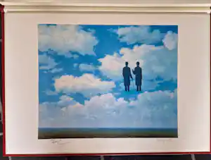 Rene Magritte - La reconnaisssance infinite verkocht voor € 300!