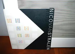 Nico van Stralen - ingelijste grote zeefdruk 'Volging' - extra: een gesigneerd boek kopen? Bied vanaf 100!