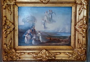 Niet of onleesbaar gesigneerd - Nederdaling der engelen kopen? Bied vanaf 1!