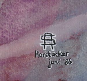 Niet of onleesbaar gesigneerd - Aquarel en inkt, Kijk in de pot I en II - Ingelijst (gesigneerd Horstacker) kopen? Bied vanaf 10!