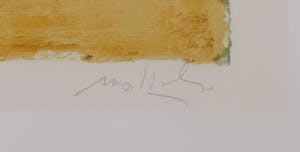 Carlo Mattioli - Zeefdruk/Reliëfdruk, Landschap kopen? Bied vanaf 35!