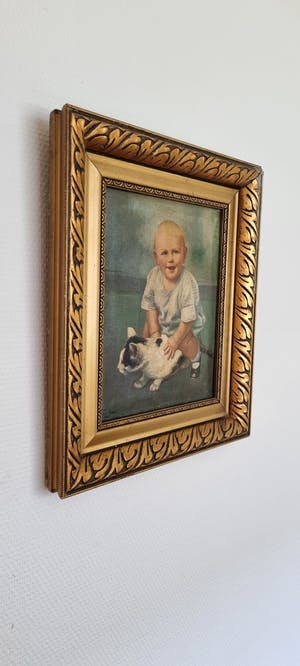 Niet of onleesbaar gesigneerd - Meisje met kat kopen? Bied vanaf 1!