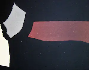 Nicolas de Staël - Composition sur fond noir - 1958 - Lithografie gesigneerd en gedateerd kopen? Bied vanaf 250!