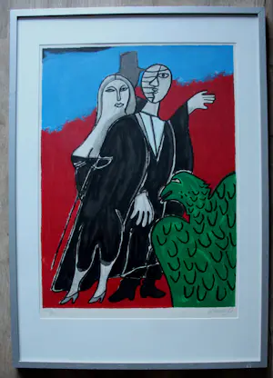 Corneille - Ingelijste litho: Phantom of the opera - 1993 kopen? Bied vanaf 299!