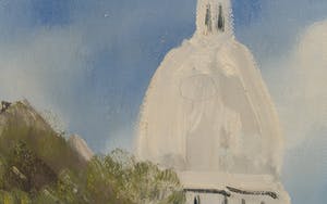 Jan Kelderman - Olieverf op doek, Place du tertre Parijs - Ingelijst kopen? Bied vanaf 70!