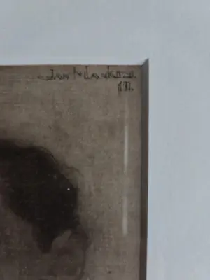 Jan Mankes - Zelfportret. Ingelijst. kopen? Bied vanaf 99!