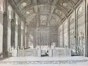 Jan Caspar Philips - Vergaderplaats van de Heeren Staaten van Holland en Westfriesland verkauft für € 20!