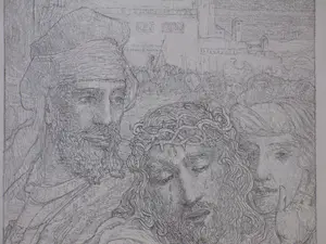 Etienne Bosch - De Kruisgang - Litho kopen? Bied vanaf 1!