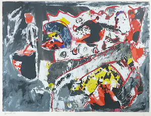 Jacques Doucet - Zeefdruk, Eté a saint Christol - Ingelijst (Groot) kopen? Bied vanaf 150!