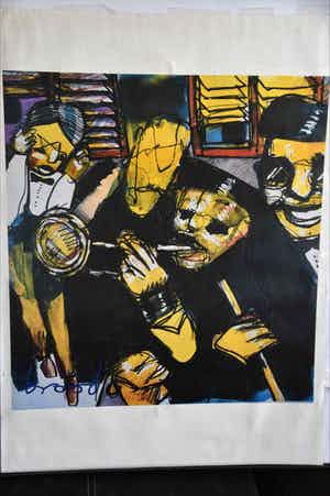 Herman Brood - Geen titel verkocht voor € 400!