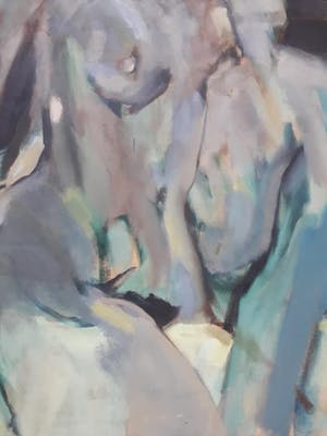 Corrie van Heyst - Naakte vrouwelijke torso. (104 x 94) kopen? Bied vanaf 150!