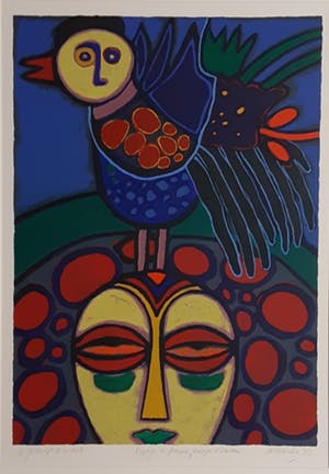 Corneille - " Visage de Femme, Visage d' Oiseau " kopen? Bied vanaf 375!