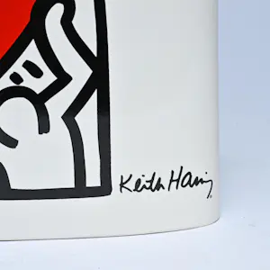 Keith Haring - "Heart" vaas kopen? Bied vanaf 150!