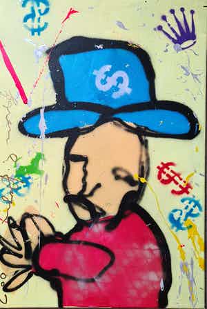 Espen Hagen - Origineel - 2007 - gemengde techniek - met certificaat verkocht voor € 1!