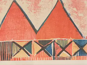 Aldrik Salverda - Houtsnede kopen? Bied vanaf 40!