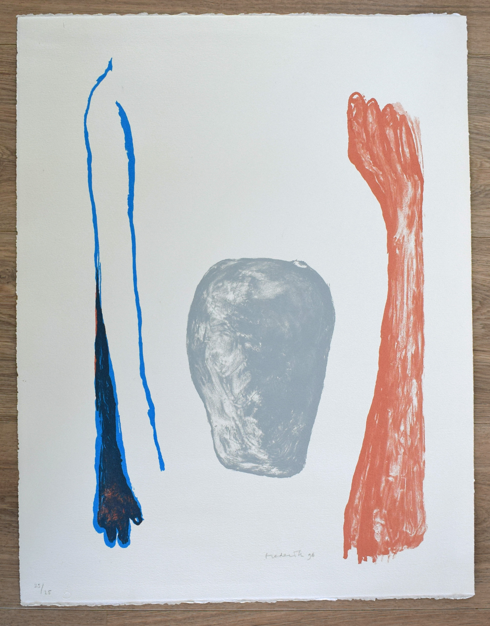 Frederik Roes - # ABSTRACTE FIGUREN # 1996, gesigneerd/genummerd ,mint kopen? Bied vanaf 35!