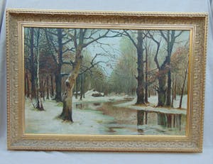 Jos Zeegers - Winterlandschap kopen? Bied vanaf 150!