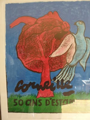 Corneille - grote lithografie - 50 ans d'estampes kopen? Bied vanaf 150!