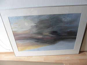 Bert Bruijn - Prachtig werk van Bert Bruijn: Gouache (groot), gesigneerd '92. kopen? Bied vanaf 40!