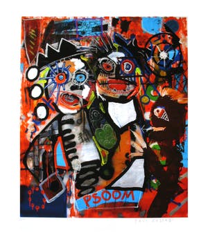 Paul Indrek Kostabi - Psoom, Handgesigneerde giclée kopen? Bied vanaf 40!