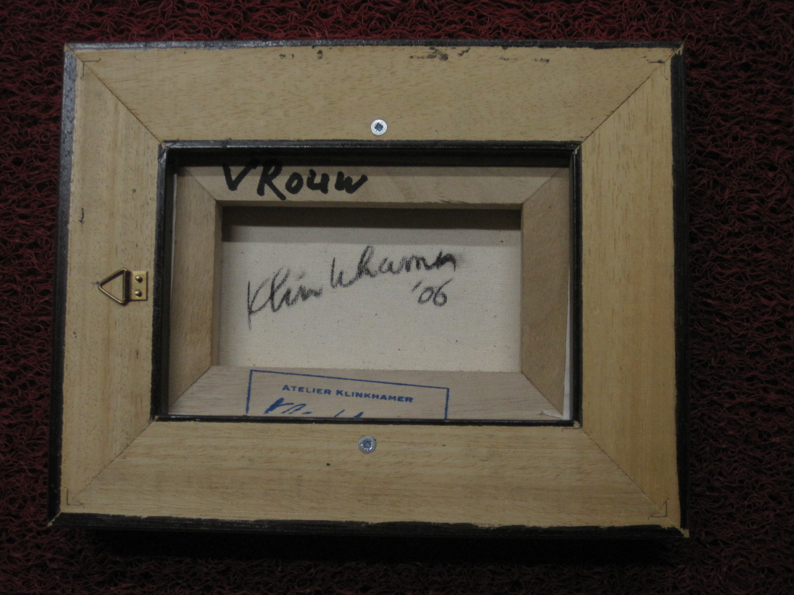 Henk Klinkhamer - Non-Conformist - Expresionistisch portret "Vrouw" gesigneerd kopen? Bied vanaf 1!