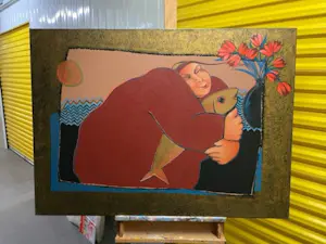 Ada Breedveld - Acryl Op canvas, titel, Fruits de Mer kopen? Bied vanaf 275!