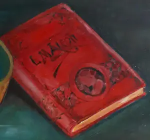 Onbekend - Stilleven rood boek met leesbril kopen? Bied vanaf 20!