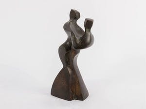 Cor Jong - kubistisch beeld: Wals - 1984 kopen? Bied vanaf 350!