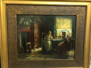 Edward Portielje - Tea Time kopen? Bied vanaf 1200!
