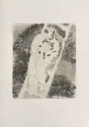 Sandro Chia - Radierung auf Velin, 1981-84, Exemplar 17/35. signiert und datiert kaufen? Bieten Sie von 500!
