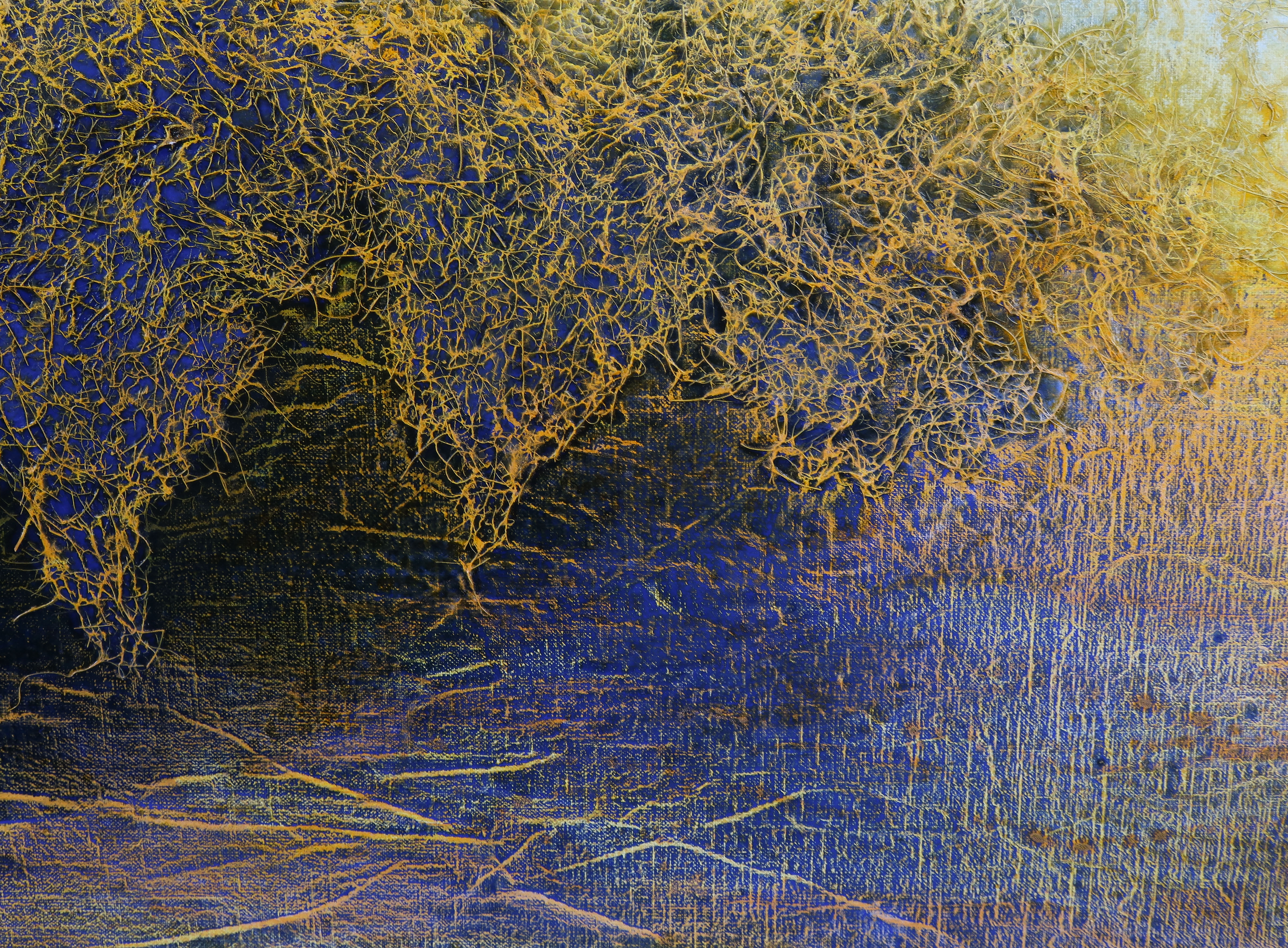 Eric Hirdes - Gemengde techniek op doek, Zonder titel - Ingelijst (Groot) kopen? Bied vanaf 400!