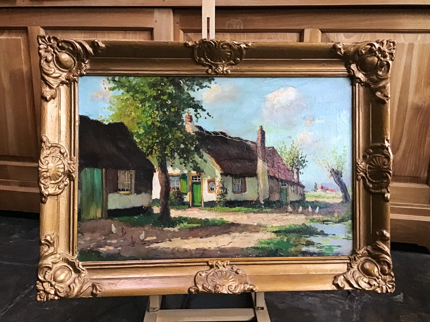 Niet of onleesbaar gesigneerd - Boerenerf kopen? Bied vanaf 1!