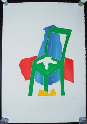 Thom de Jong - Socks - grote kleurets - oplage 75 kopen? Bied vanaf 30!