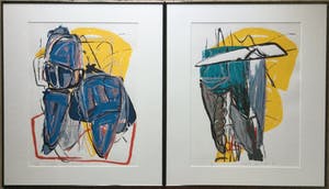 Ella Joosten - TPIOS ONE en TPIOS TWO | set van 2 kleuren zeefdrukken (ingelijst) kopen? Bied vanaf 79!