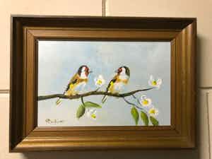 Henk Poeder - Twee Puttertjes op een Tak verkocht voor € 50!