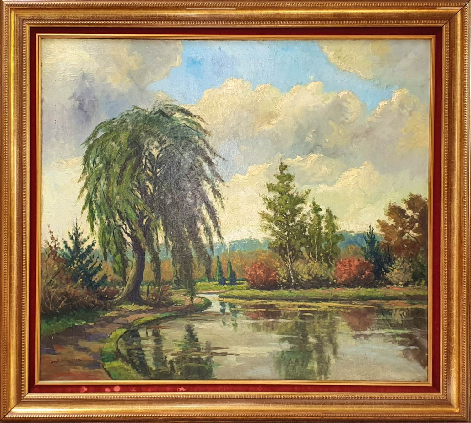 Toon Hovens - Landschap kopen? Bied vanaf 150!